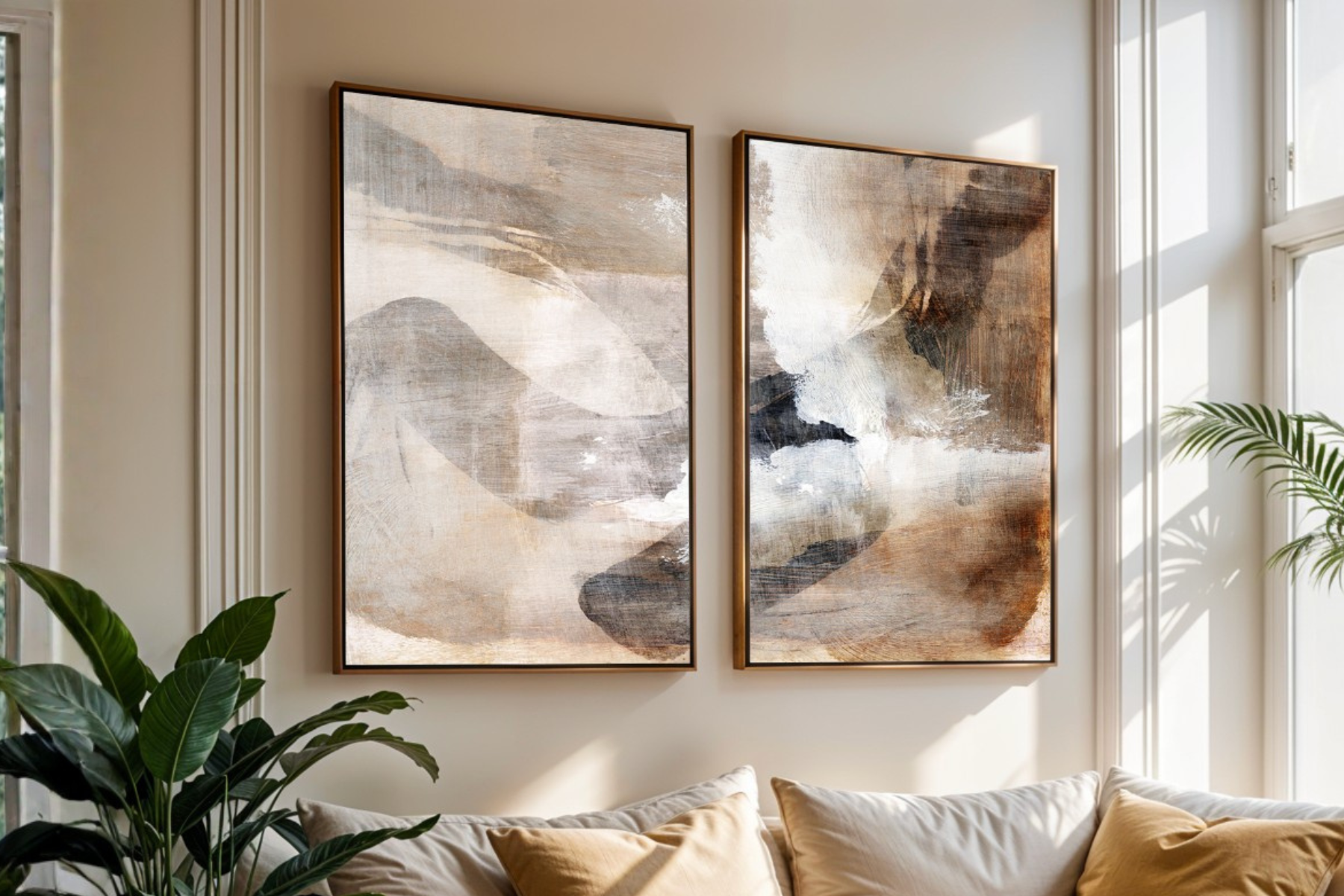Why Earth Tone Art Is the Easiest Way to Warm Up Any Room