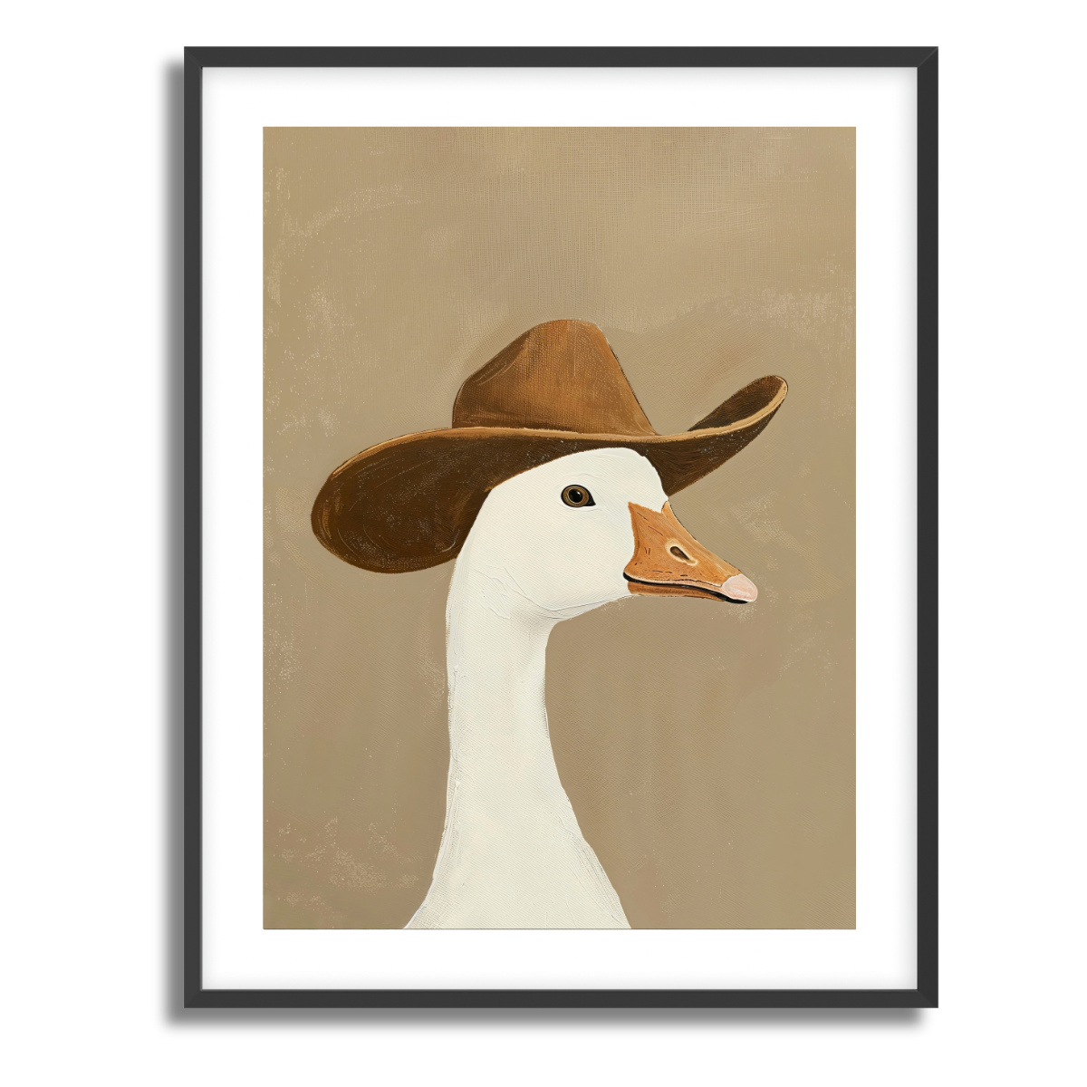 Silly Cowboy Fine Art Paper Print