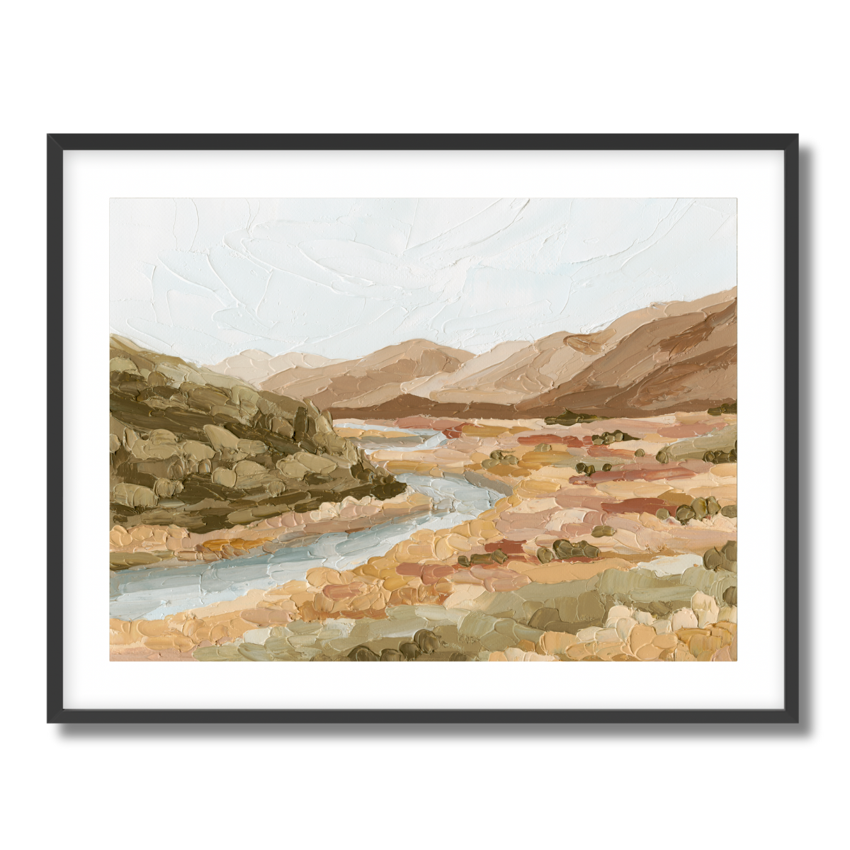 River Bend Fine Art Paper Print