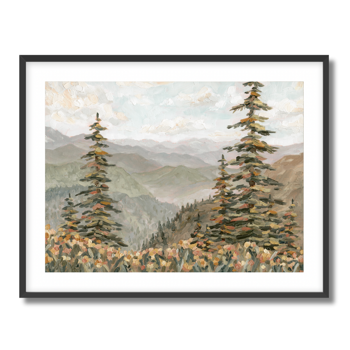Rainbow Ridge Fine Art Paper Print