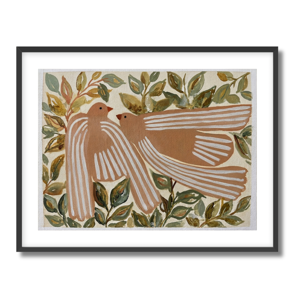 Turtledove Grove Fine Art Paper Print