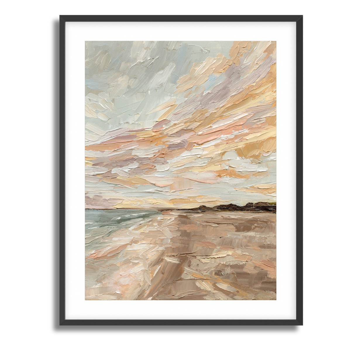 Looking For Seashells Fine Art Paper Print
