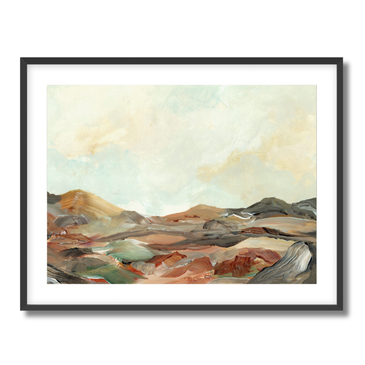 Hills Fine Art Paper Print
