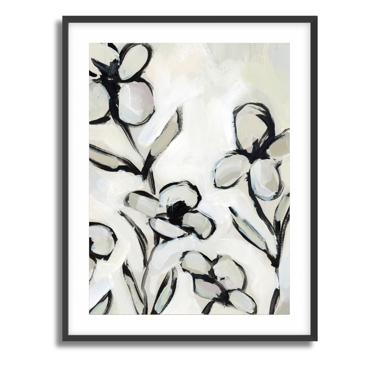 Modern Florals Fine Art Paper Print