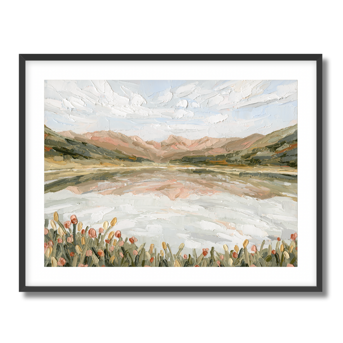 Vail Reflection Fine Art Paper Print