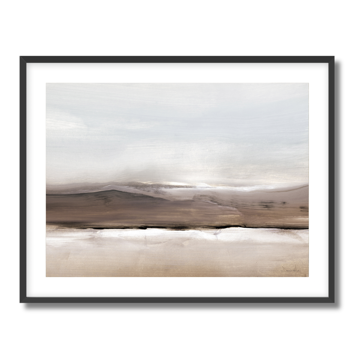 Country Landscape Fine Art Paper Print