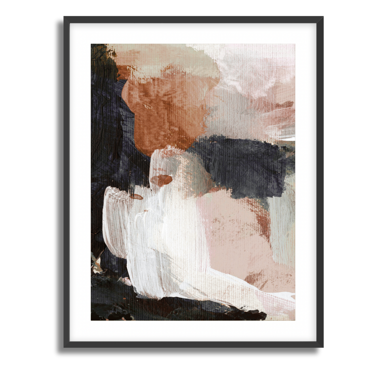 Earthly Abstract Fine Art Paper Print