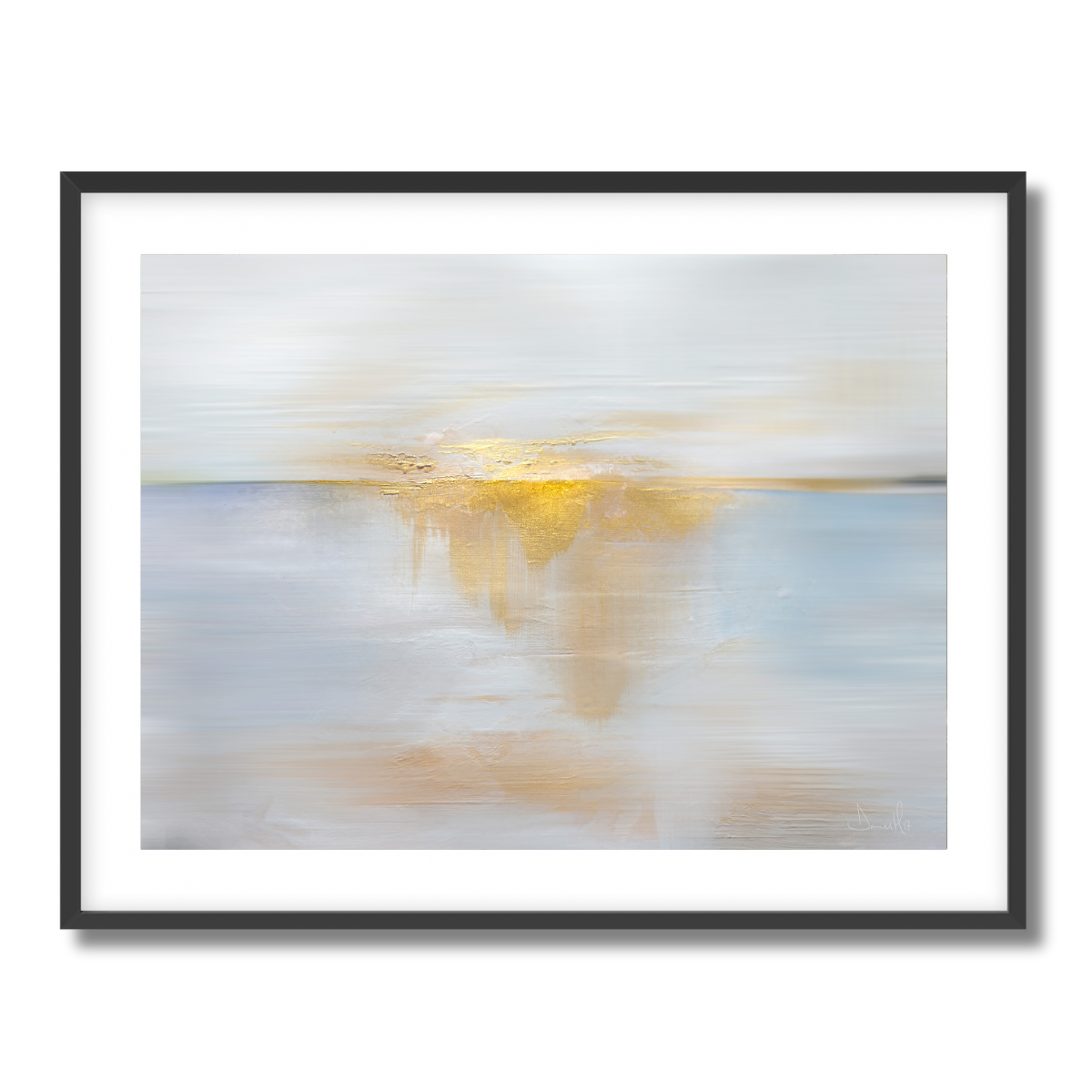 Sea Sun Fine Art Paper Print