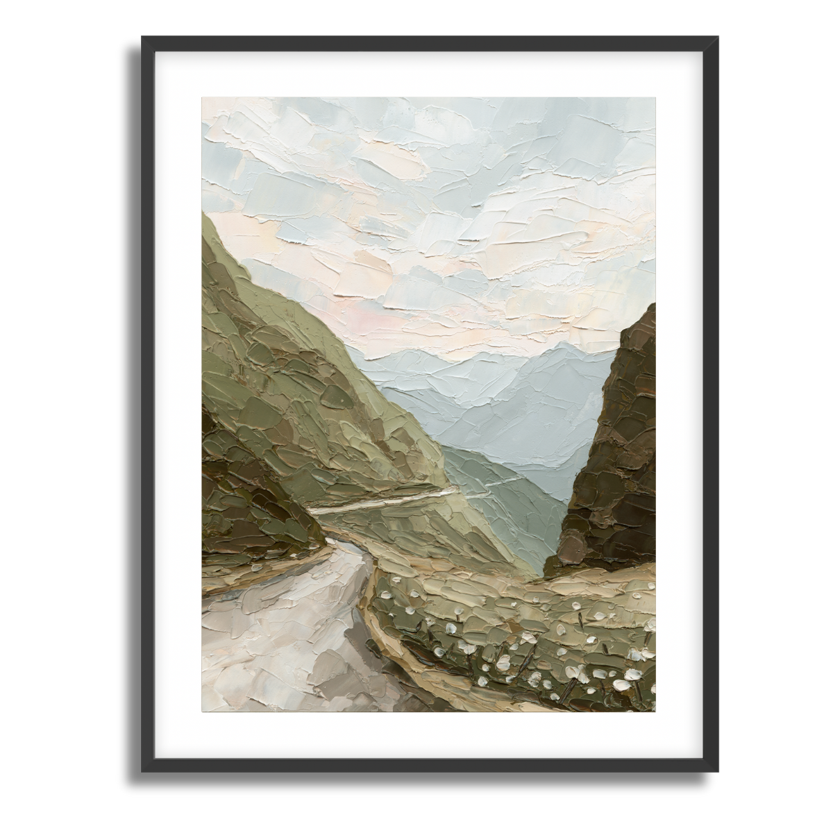 Country Roads Fine Art Paper Print
