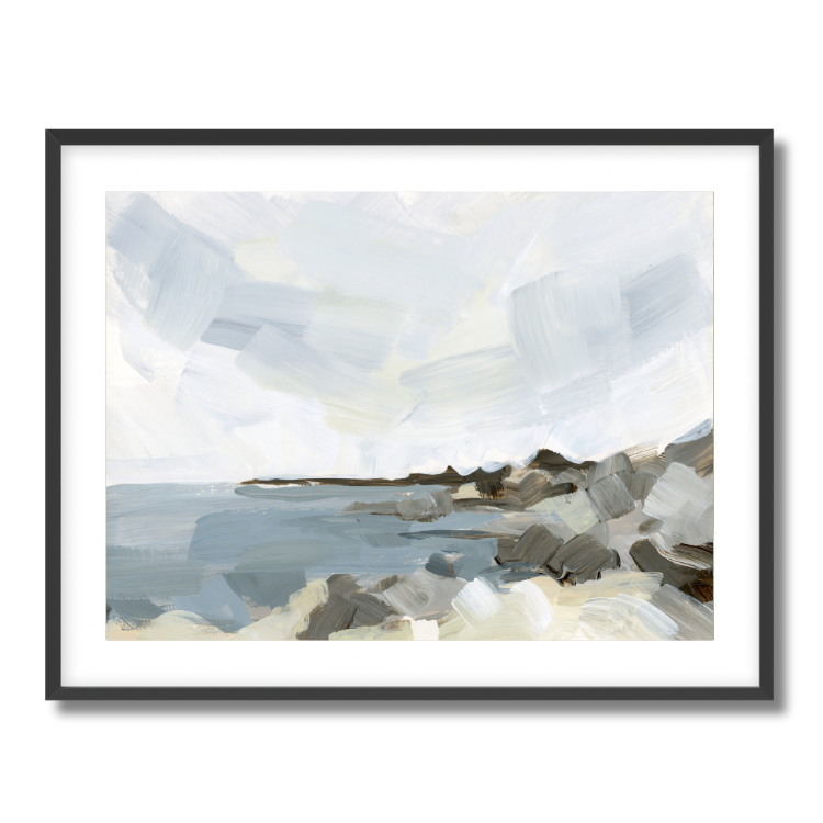 The Coast Fine Art Paper Print