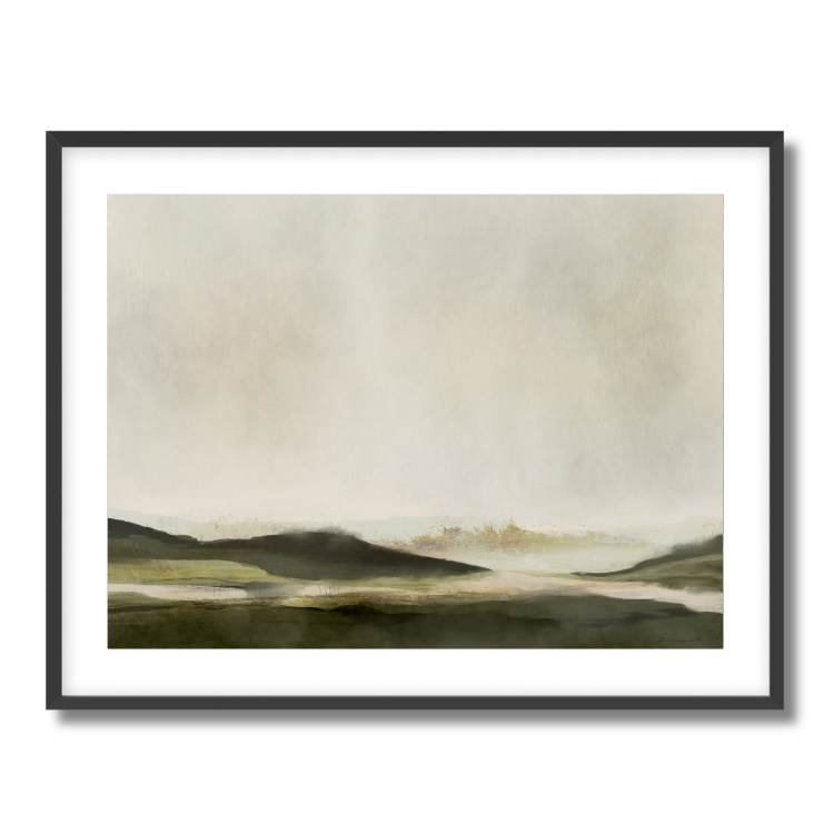 Morning Walk Fine Art Paper Print