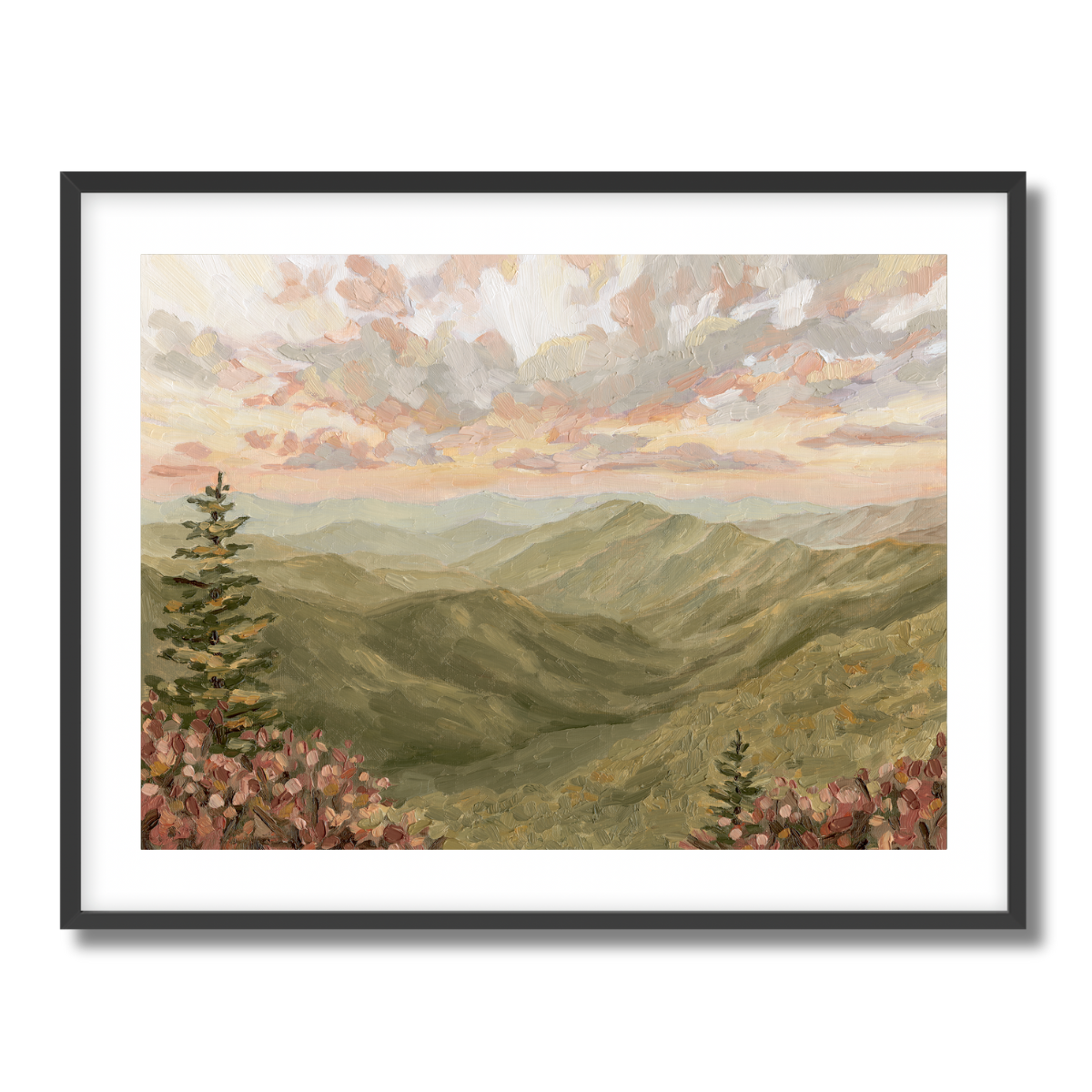 Shining Rock Fine Art Paper Print