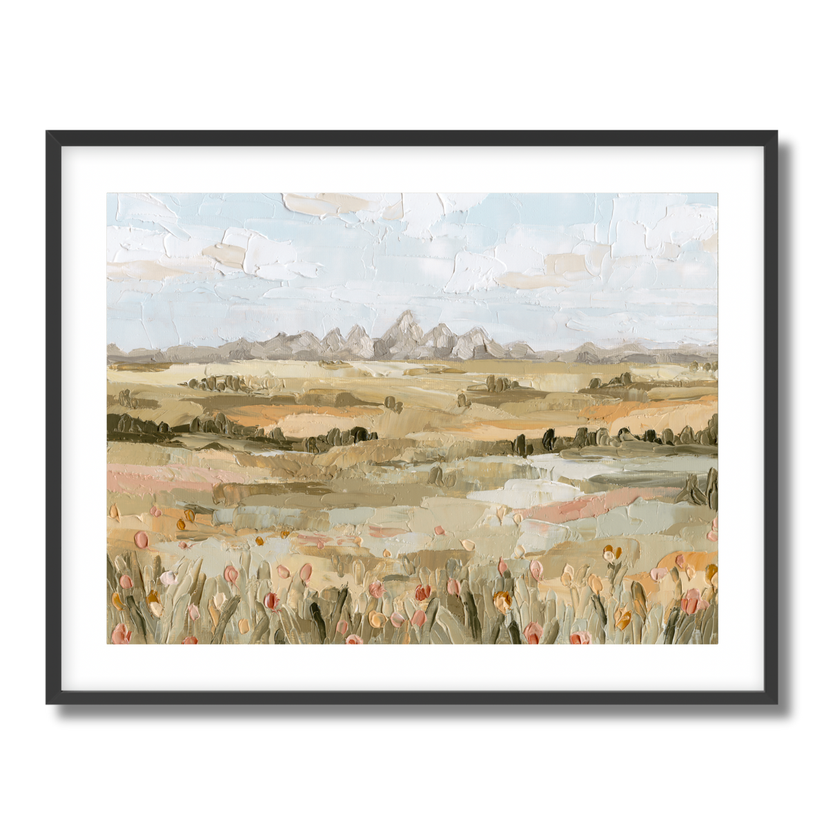 Grand Tetons Fine Art Paper Print