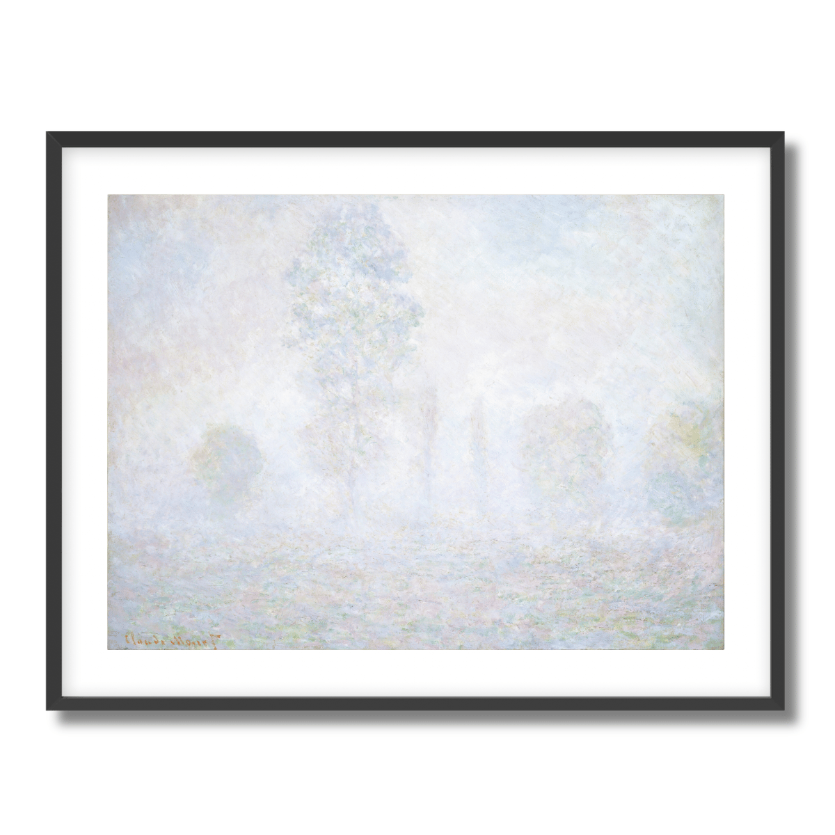 Morning Haze by Claude Monet 1888 Fine Art Paper Print