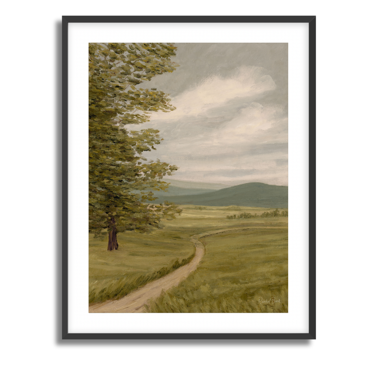 Mountain Path No 150 Fine Art Paper Print