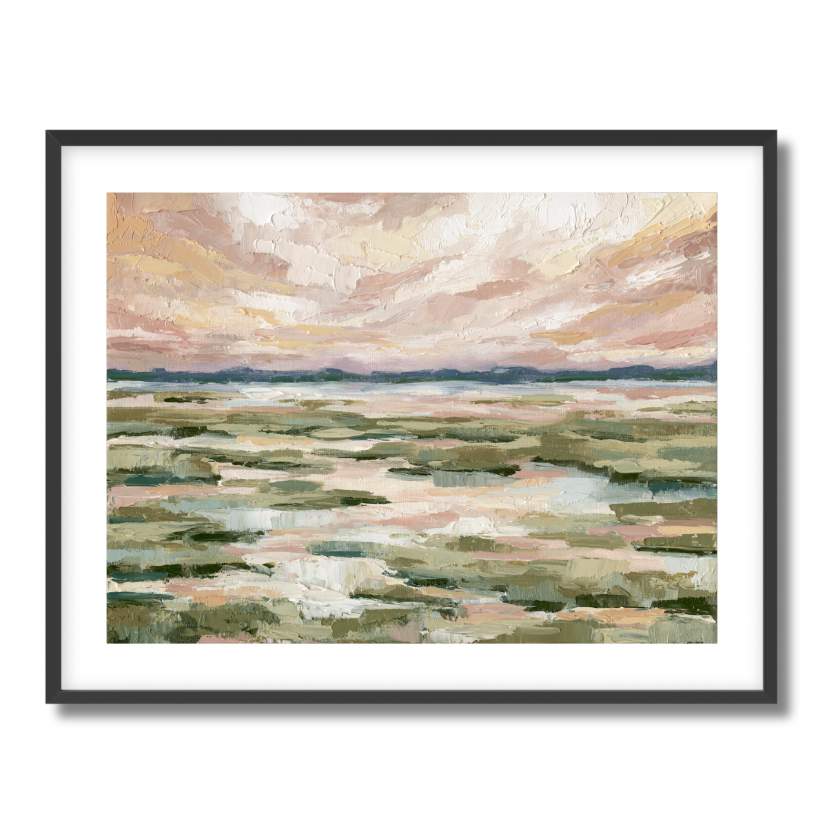 Marsh Tide Fine Art Paper Print