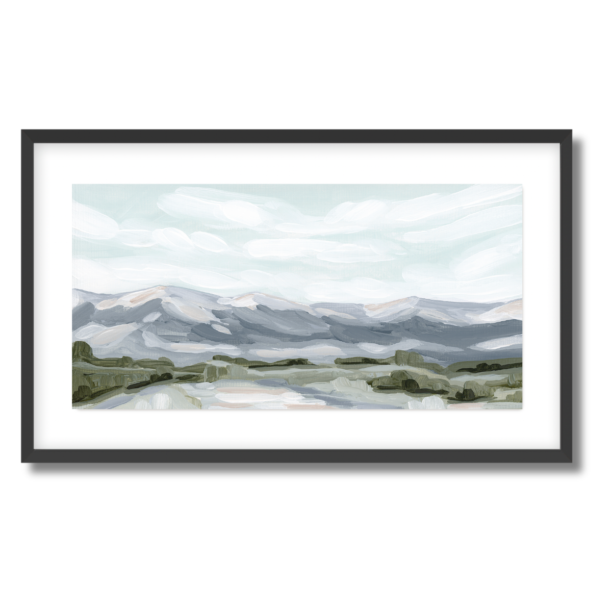 Breckenridge Panorama Fine Art Paper Print