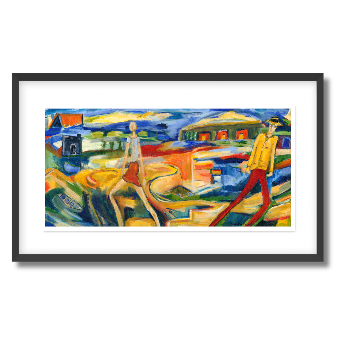 Skylight Fine Art Paper Print