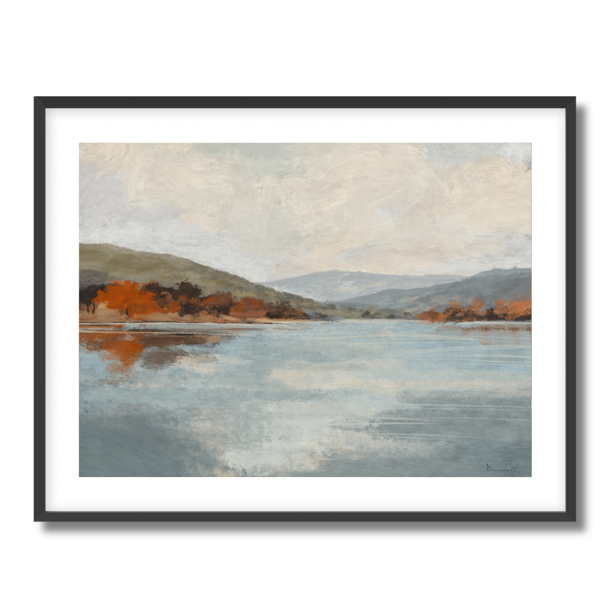 Autumn Waters Fine Art Paper Print