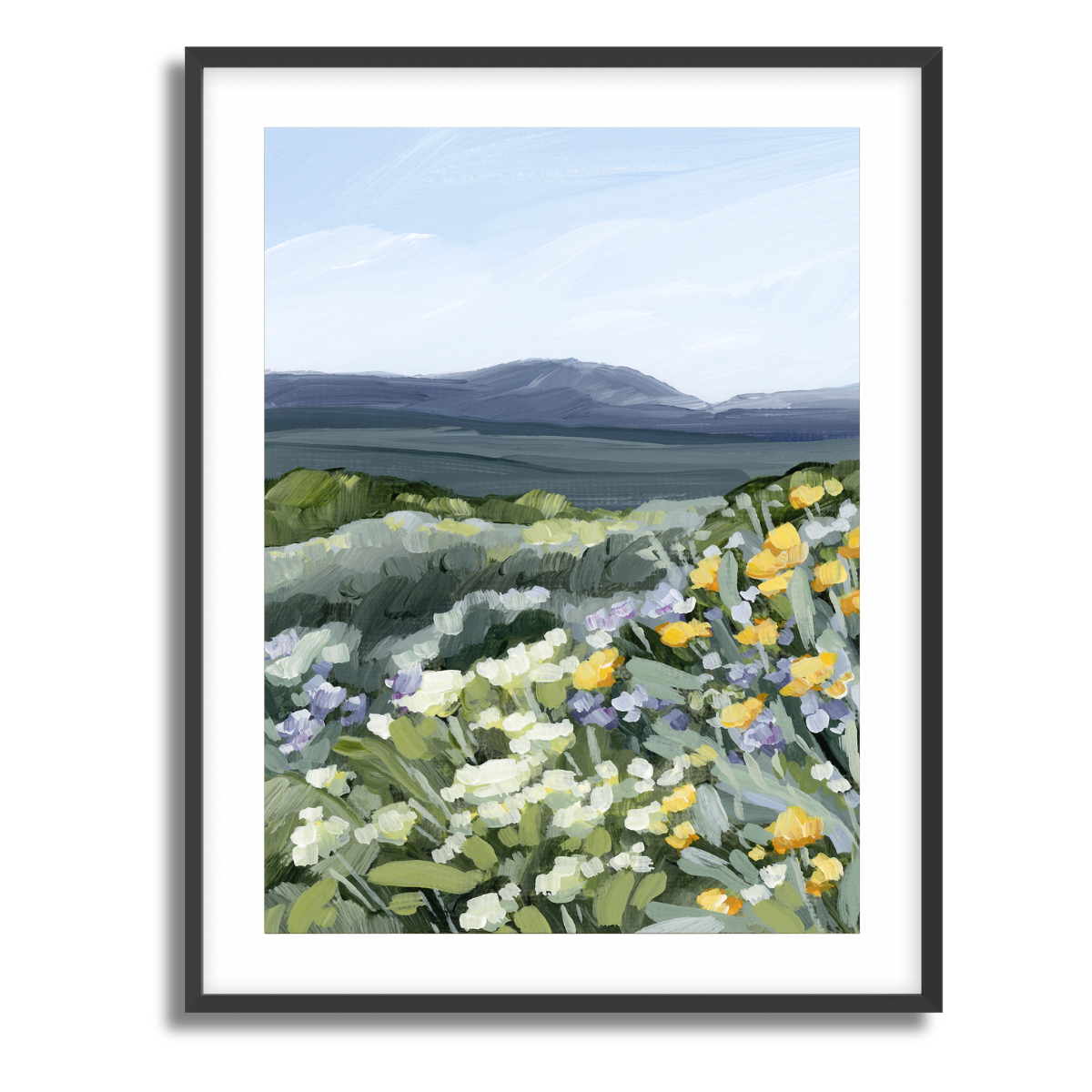 Buffalo Mountain Fine Art Paper Print