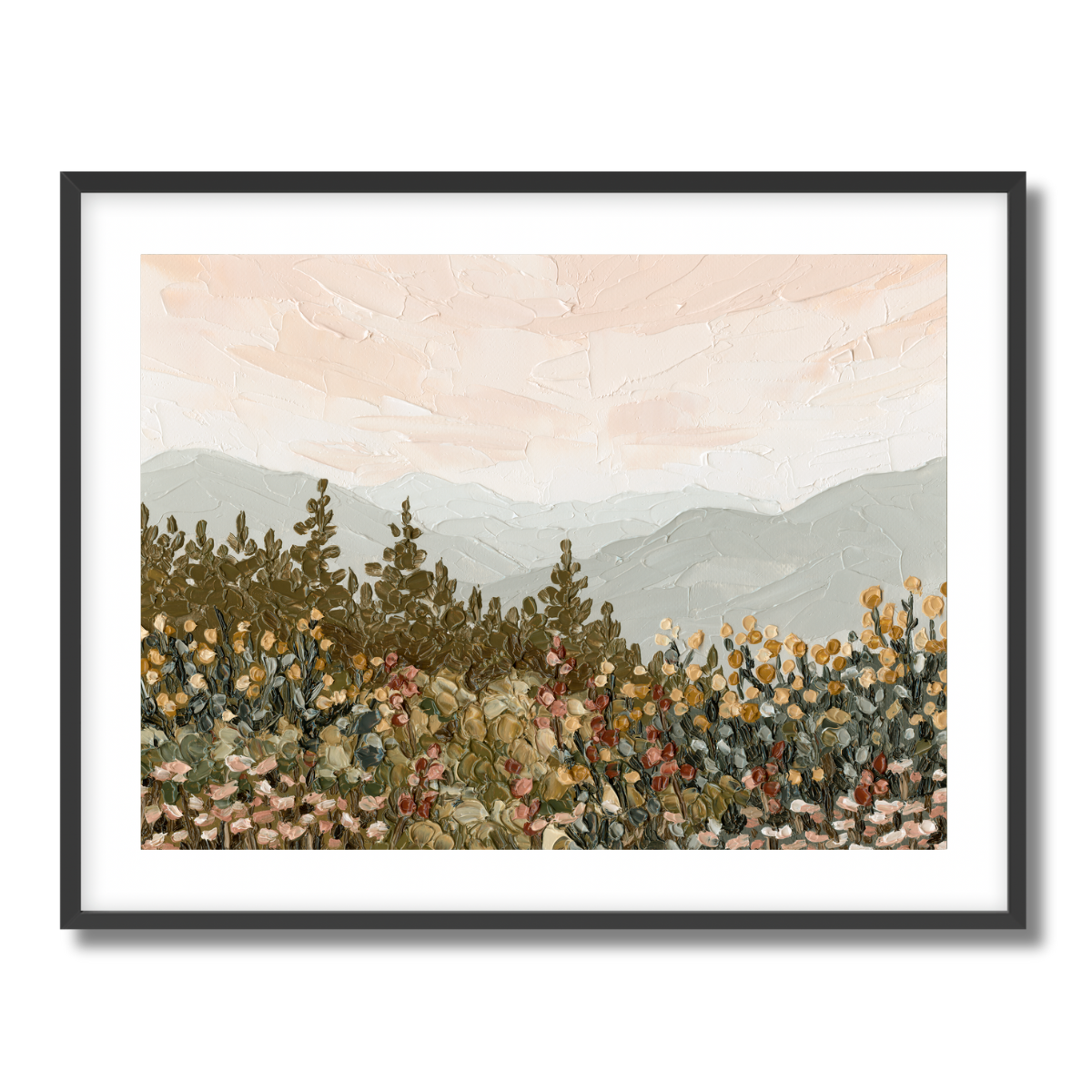 Appalachian Sunrise Fine Art Paper Print