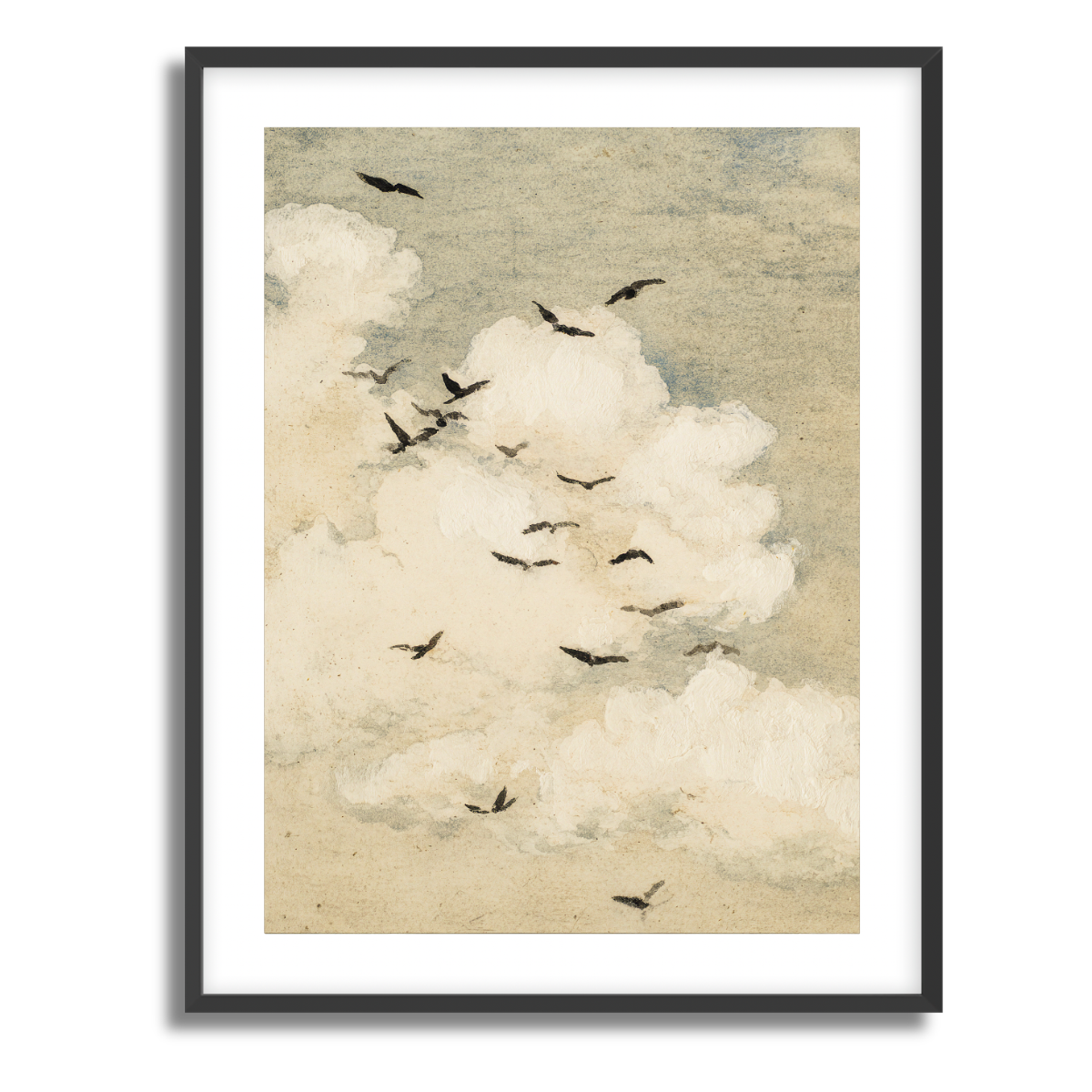 Birds Flying Fine Art Paper Print