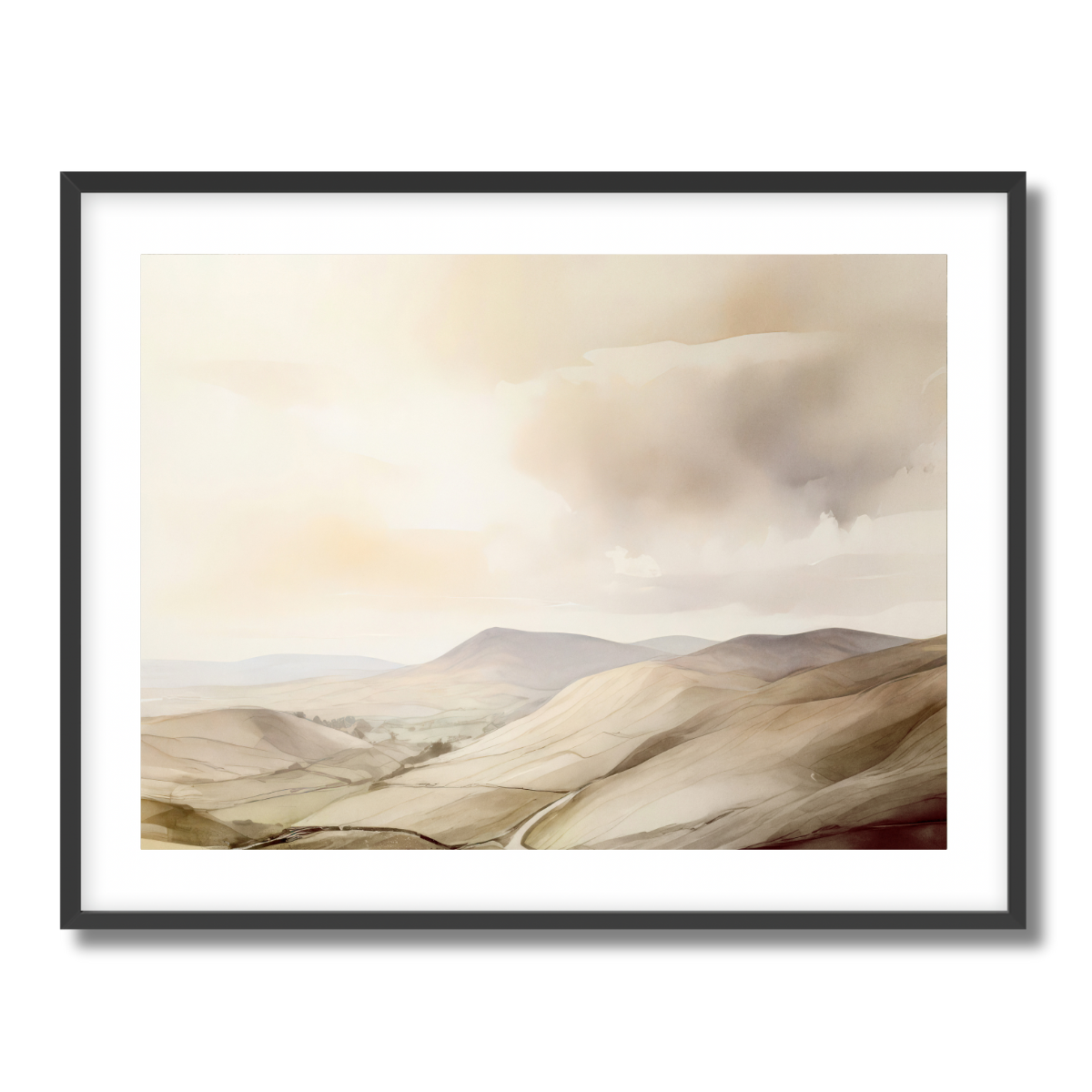 Brentor Fine Art Paper Print