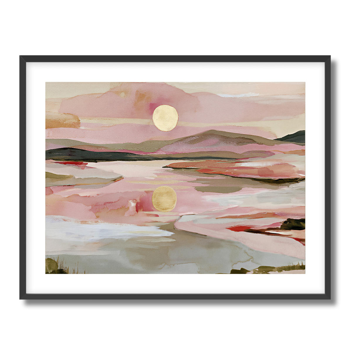 Rose Horizon Fine Art Paper Print