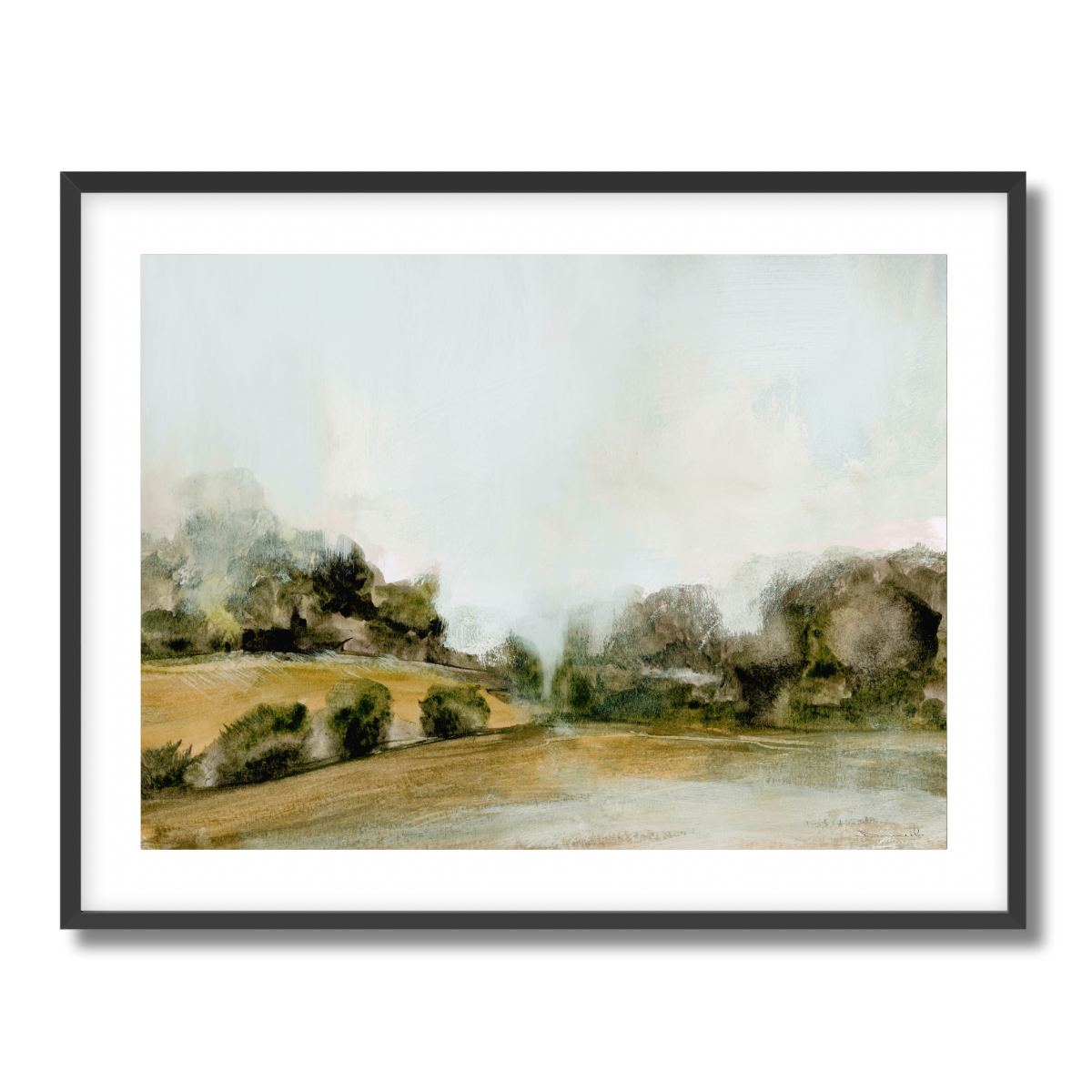 Pine Mountain Fine Art Paper Print