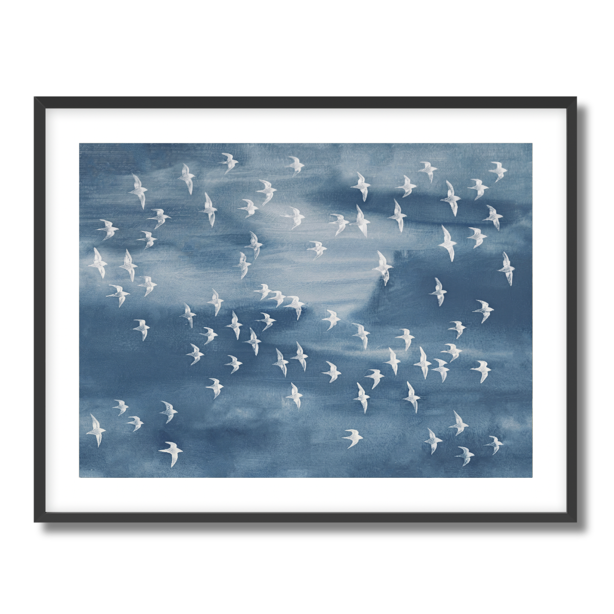Flock of Birds Fine Art Paper Print