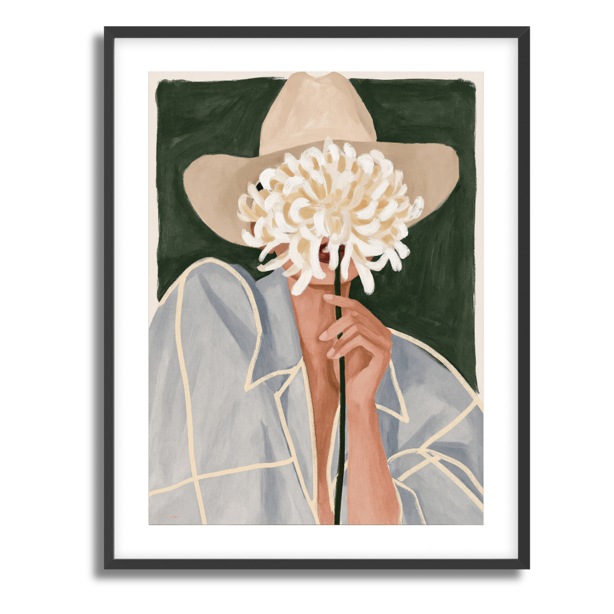 Cowgirl Mum Fine Art Paper Print
