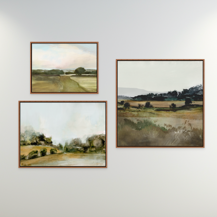 Vintage Landscape-Inspired Gallery Wall 86