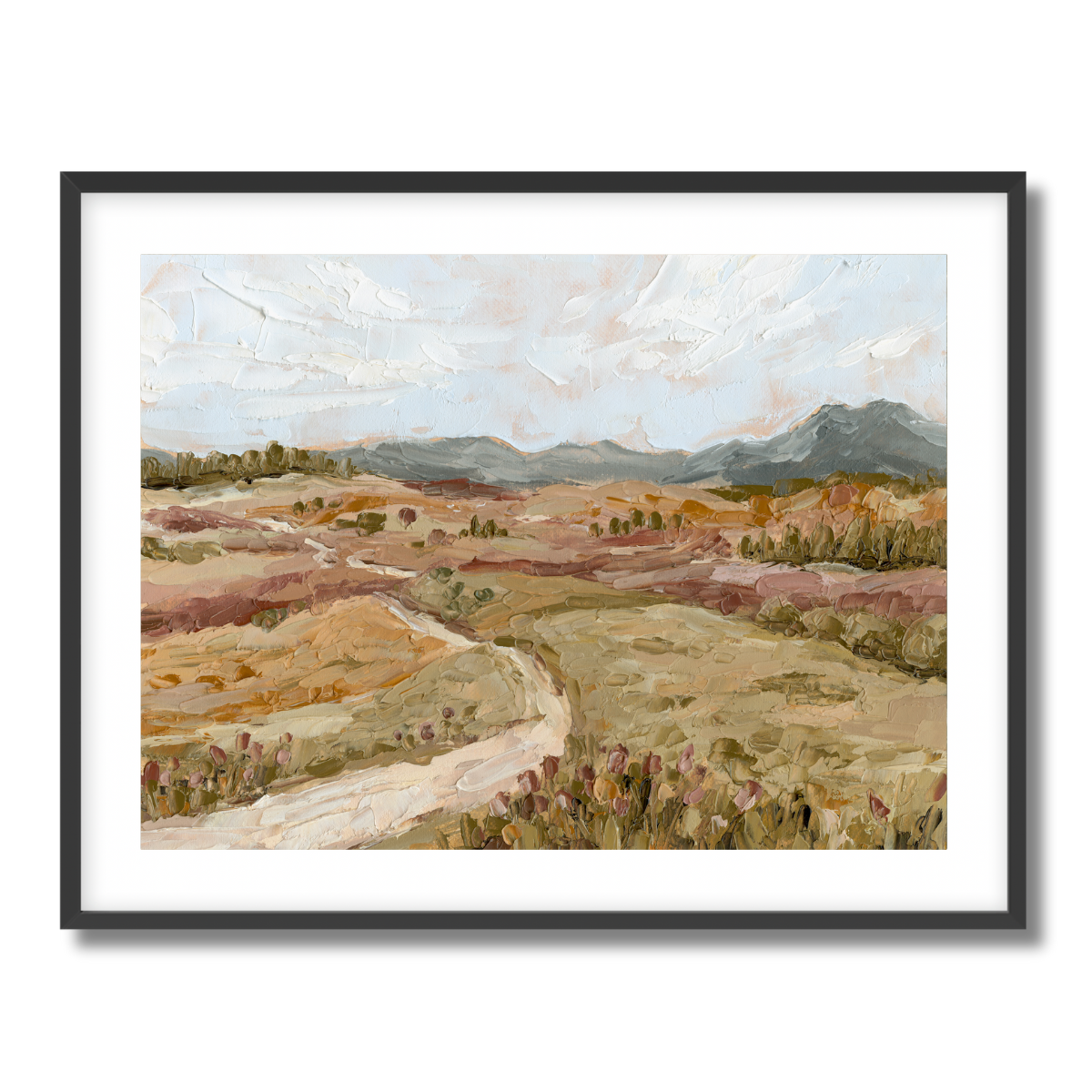 A Familiar Path Fine Art Paper Print