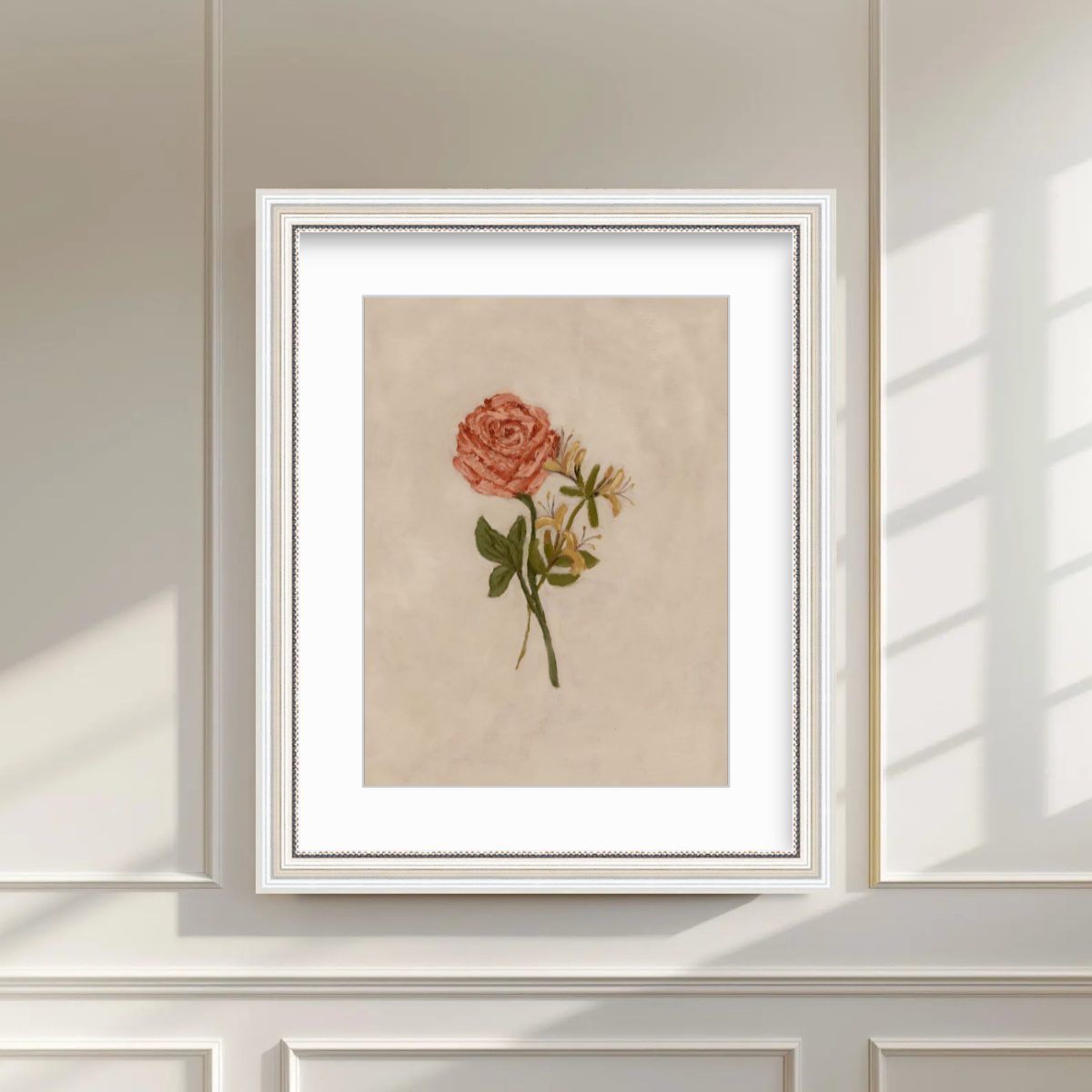 June Birth Flower Premium Fine Art Paper Print