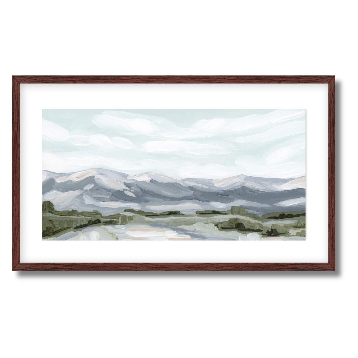 Breckenridge Panorama Fine Art Paper Print