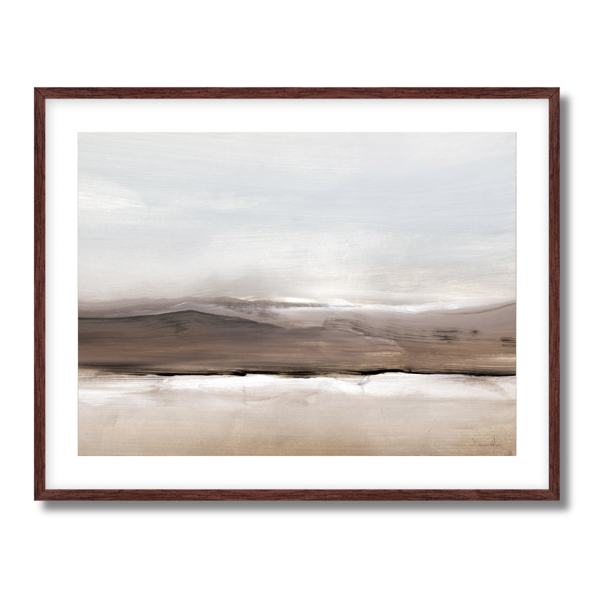 Country Landscape Fine Art Paper Print
