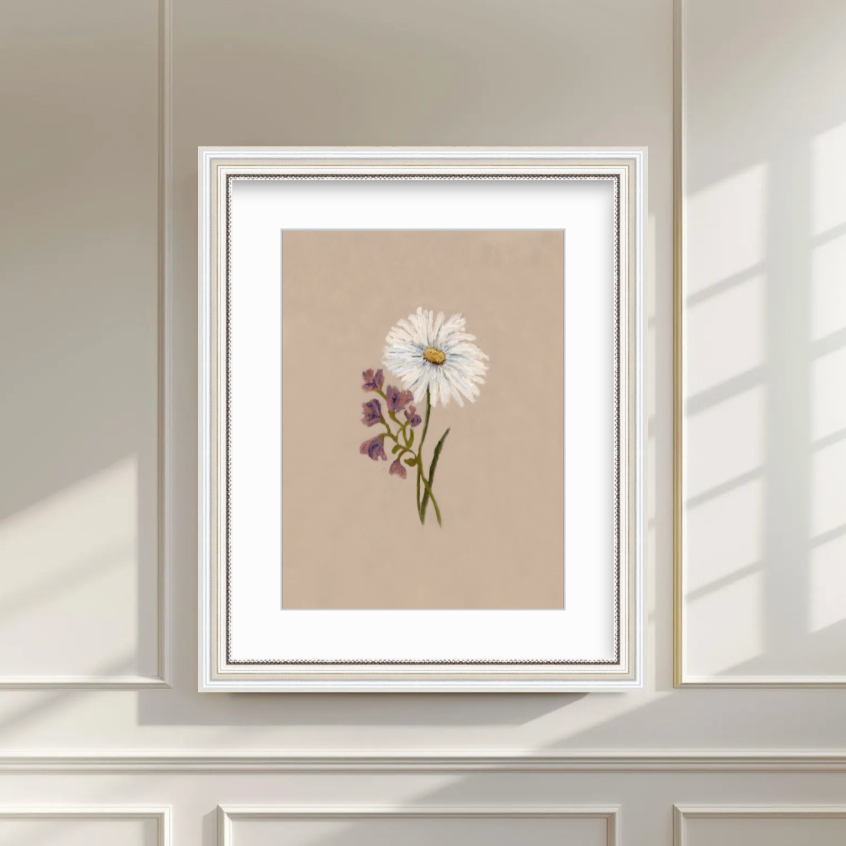 April Birth Flower Premium Fine Art Paper Print