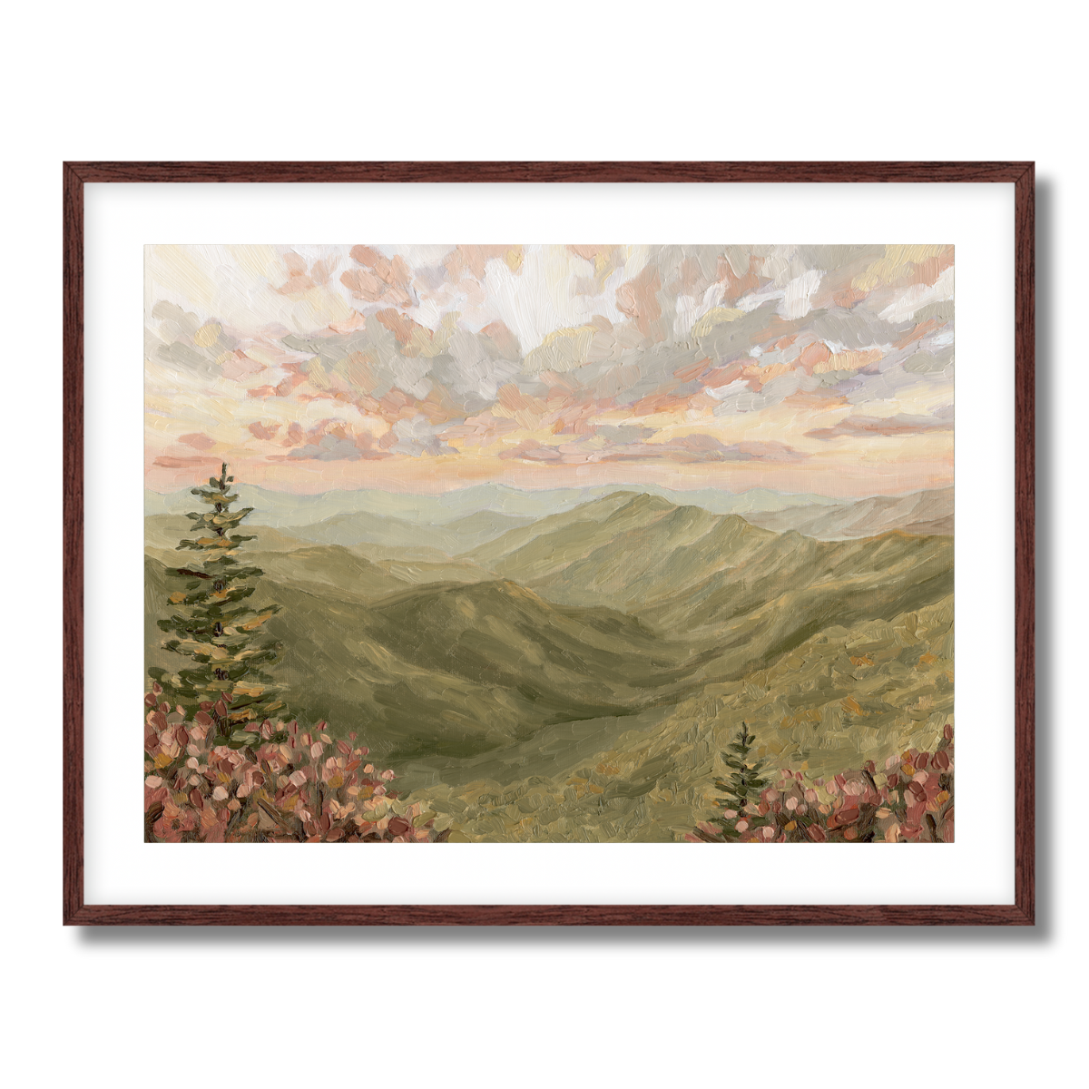Shining Rock Fine Art Paper Print