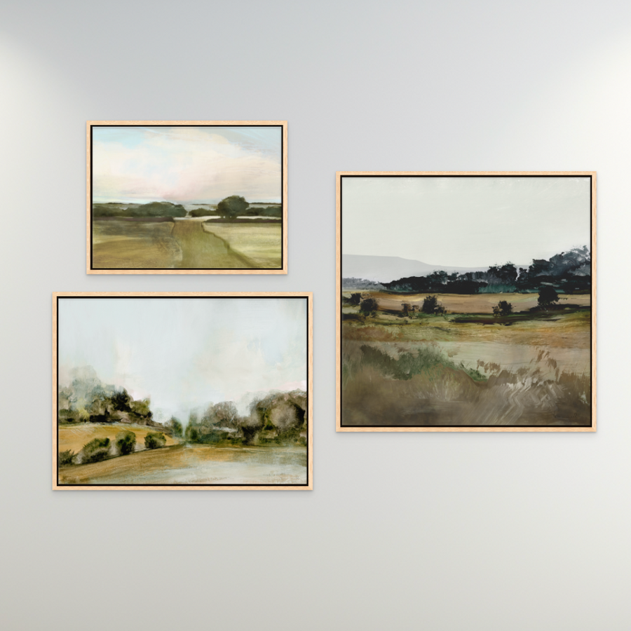 Vintage Landscape-Inspired Gallery Wall 86