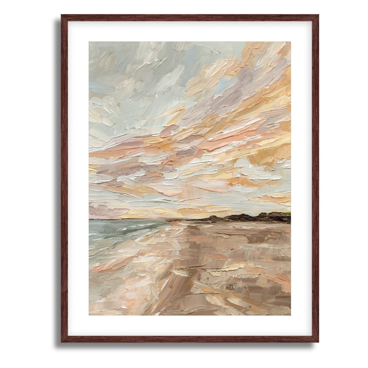 Looking For Seashells Fine Art Paper Print
