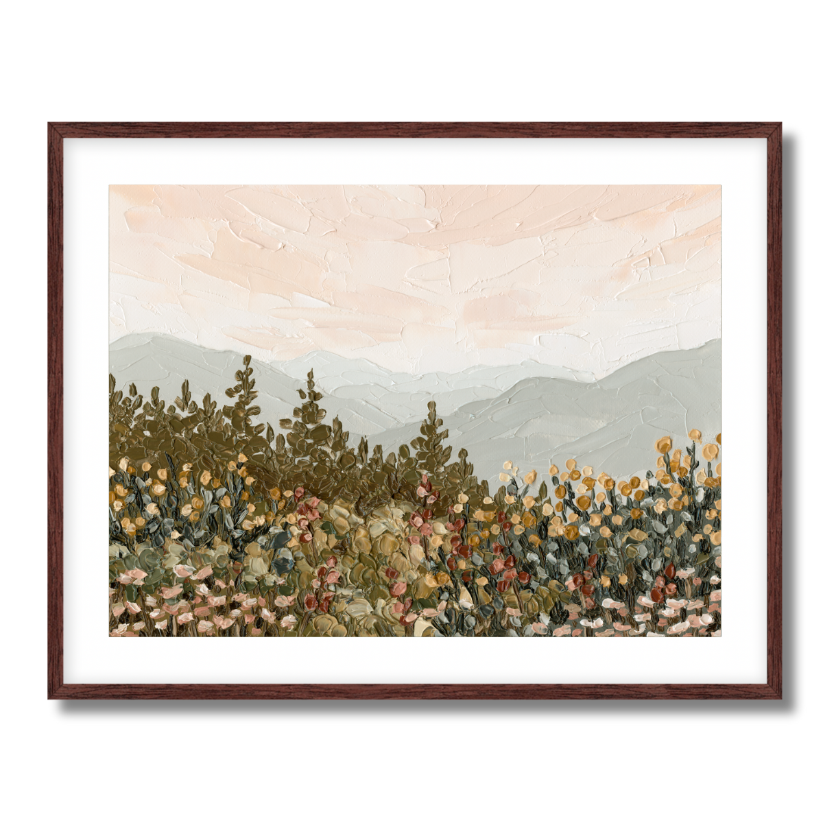 Appalachian Sunrise Fine Art Paper Print