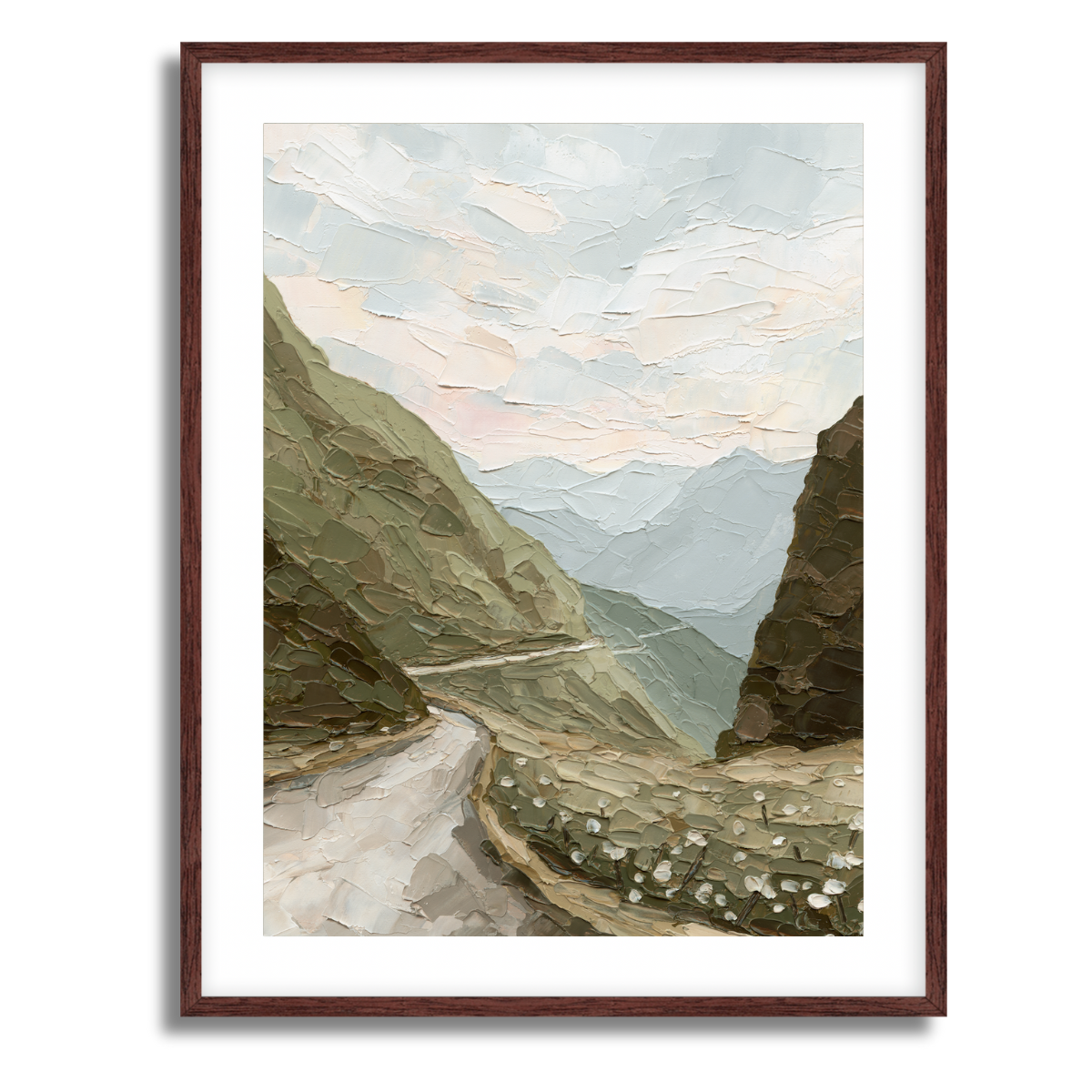 Country Roads Fine Art Paper Print