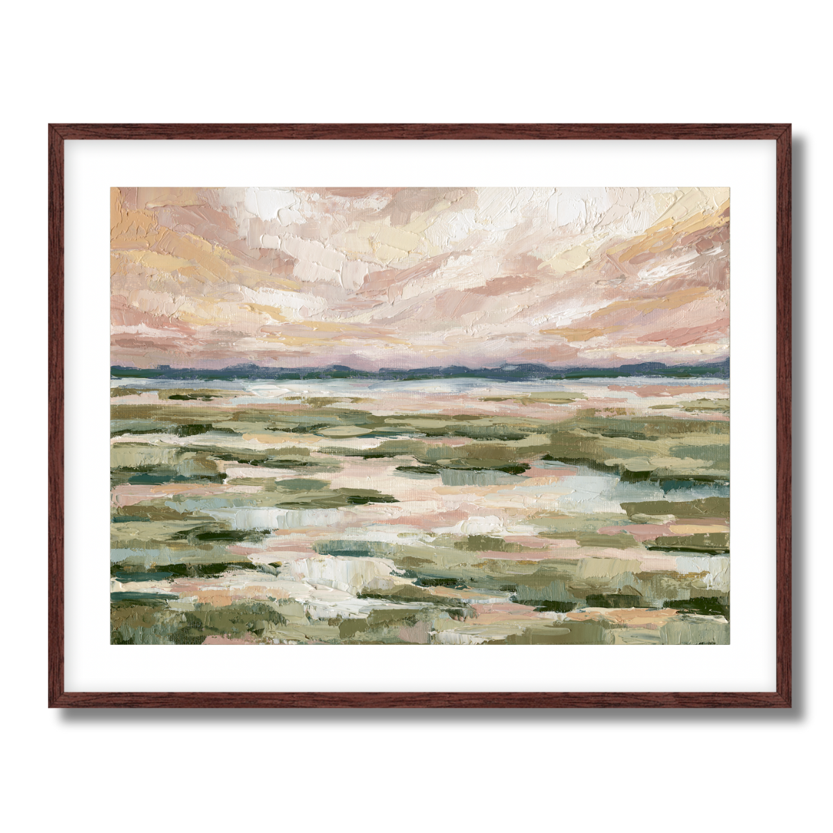 Marsh Tide Fine Art Paper Print