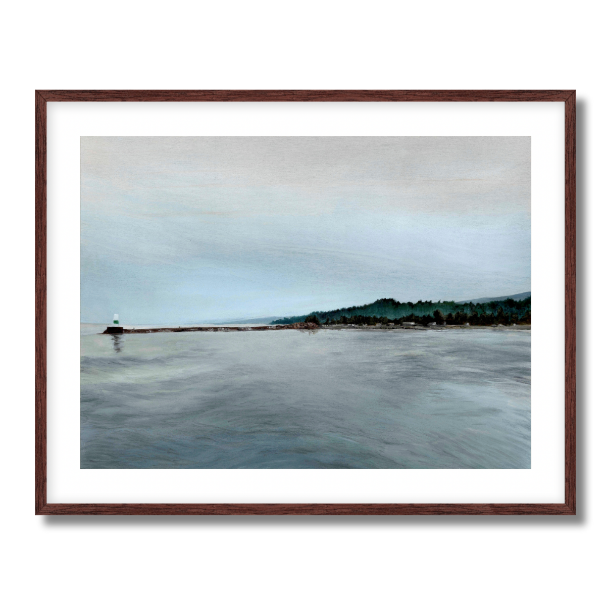 The Rocky Lighthouse Fine Art Paper Print