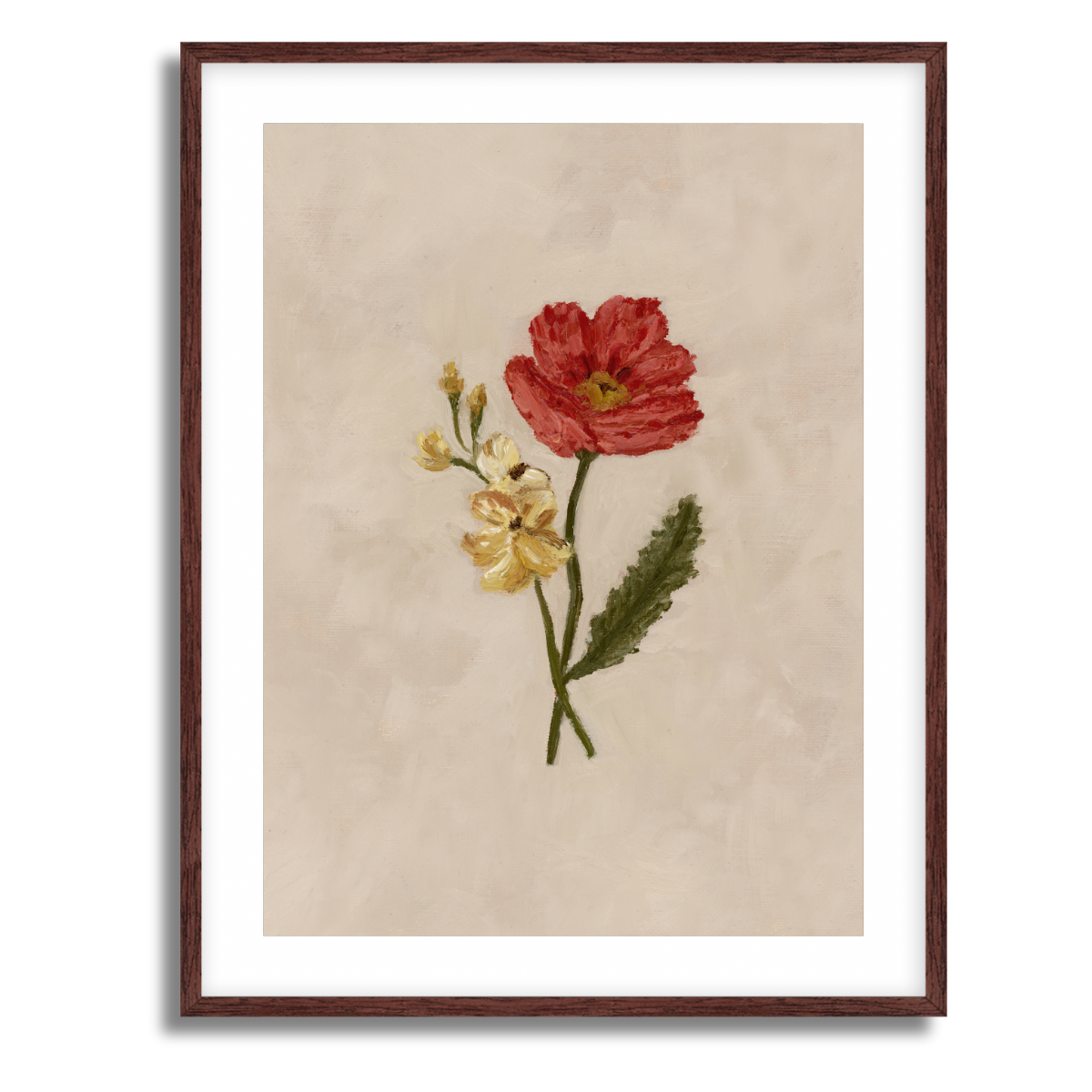 August Birth Flower Fine Art Paper Print