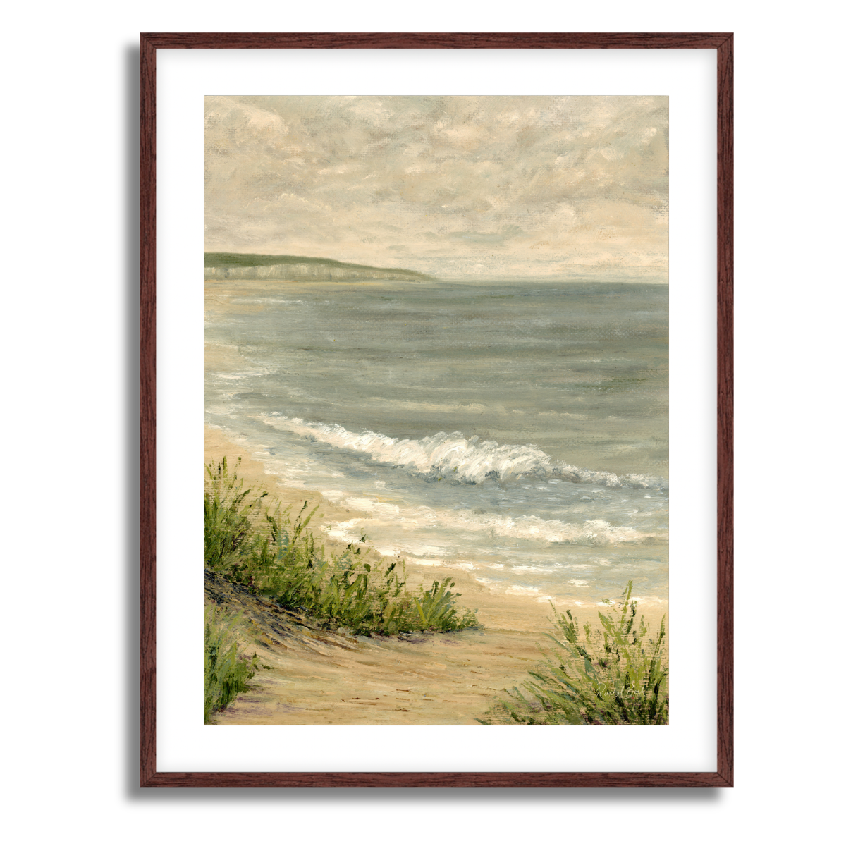 Coastal Path Fine Art Paper Print