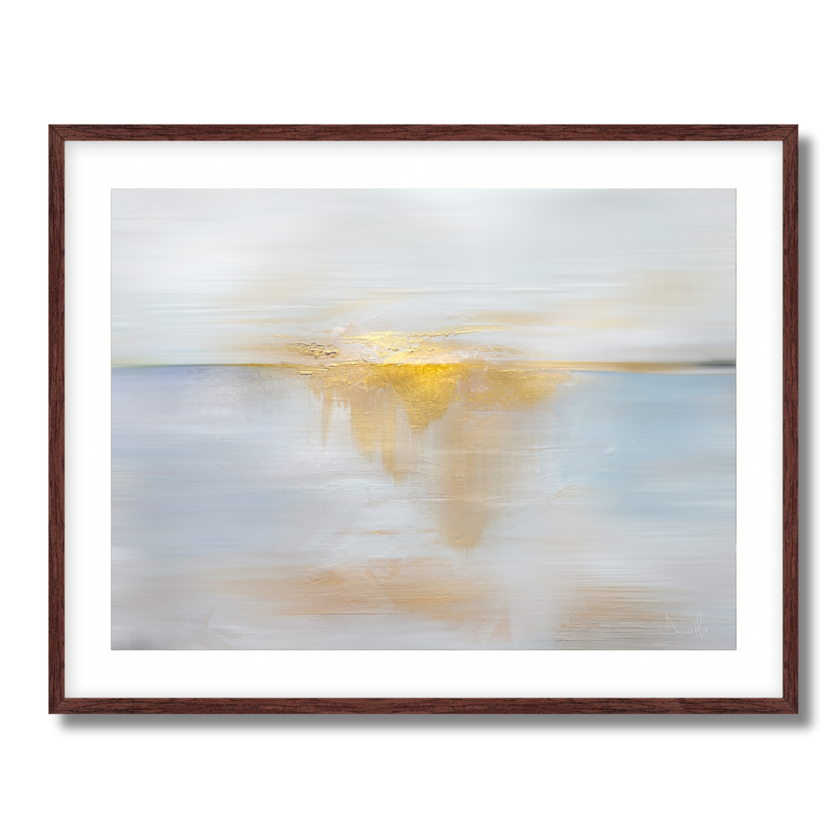 Sea Sun Fine Art Paper Print