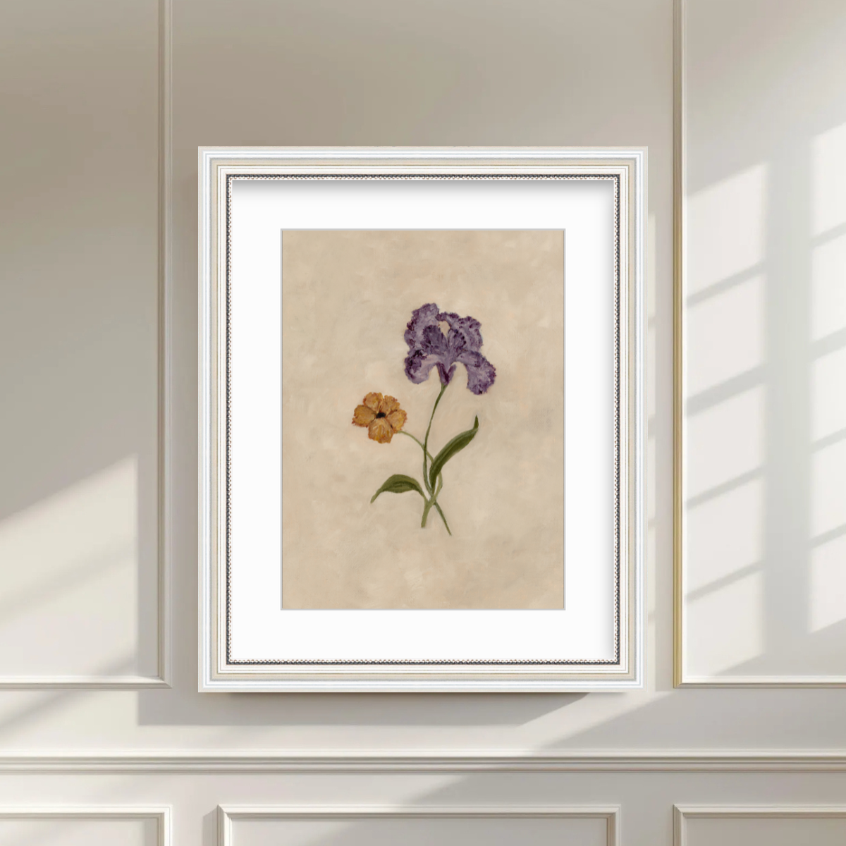 February Birth Flower Premium Fine Art Paper Print