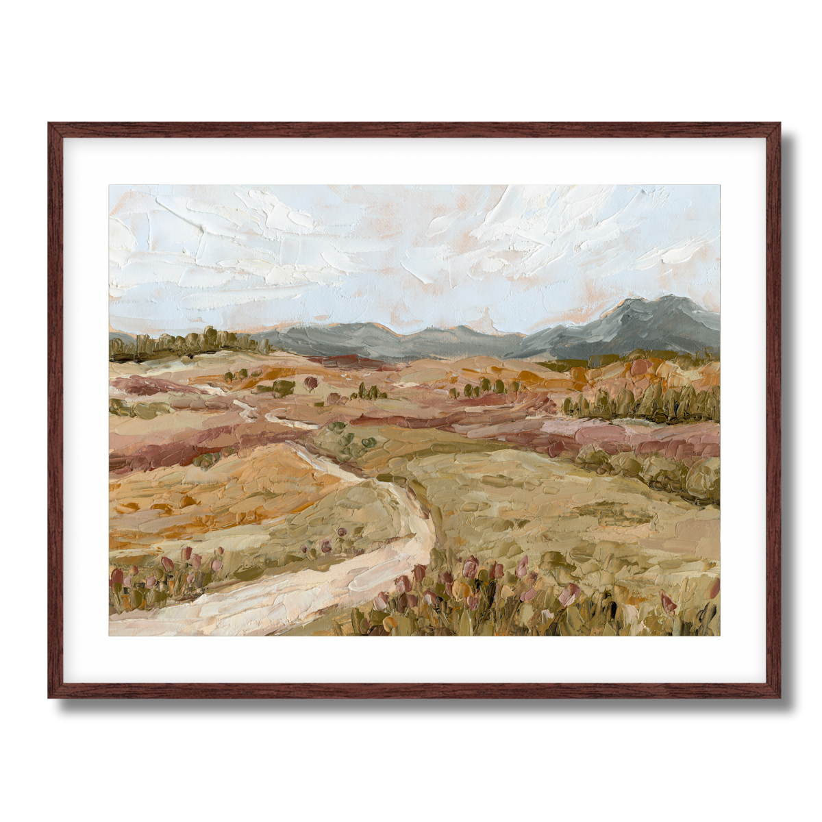 A Familiar Path Fine Art Paper Print