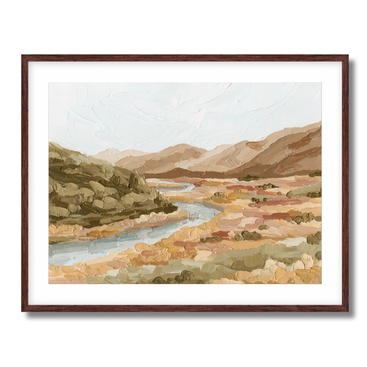 River Bend Fine Art Paper Print